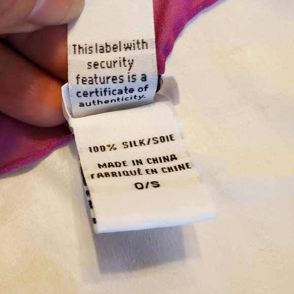 Diane Von Furstenberg -DVF -Vibrant  Multi Print Silk Scarf XL - Picture 14 of 14